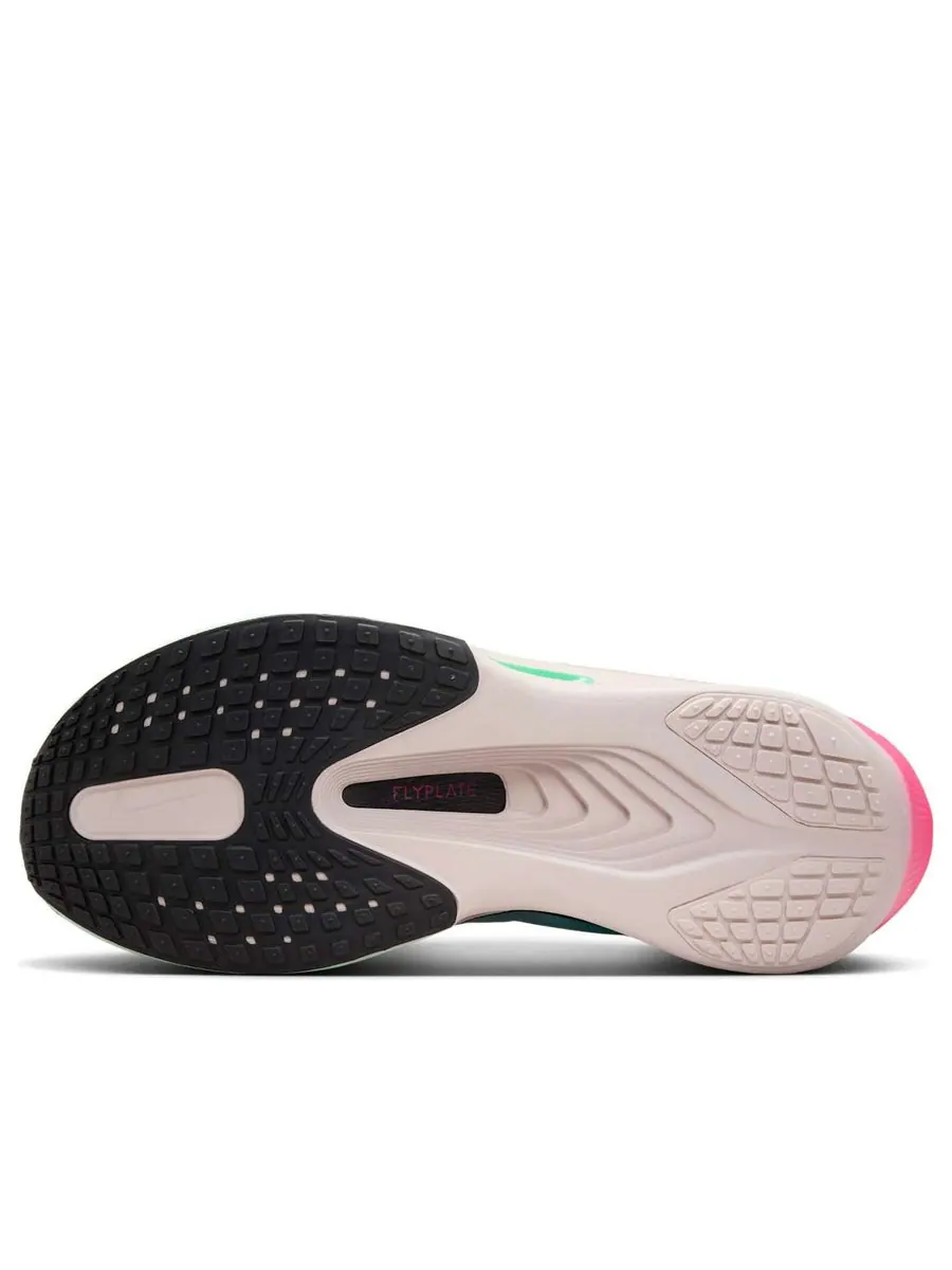 Кроссовки Nike Zoom Fly 6 'Glacier Ice Hyper Pink Green Shock Black' — изображение 5 из 6, зеленый