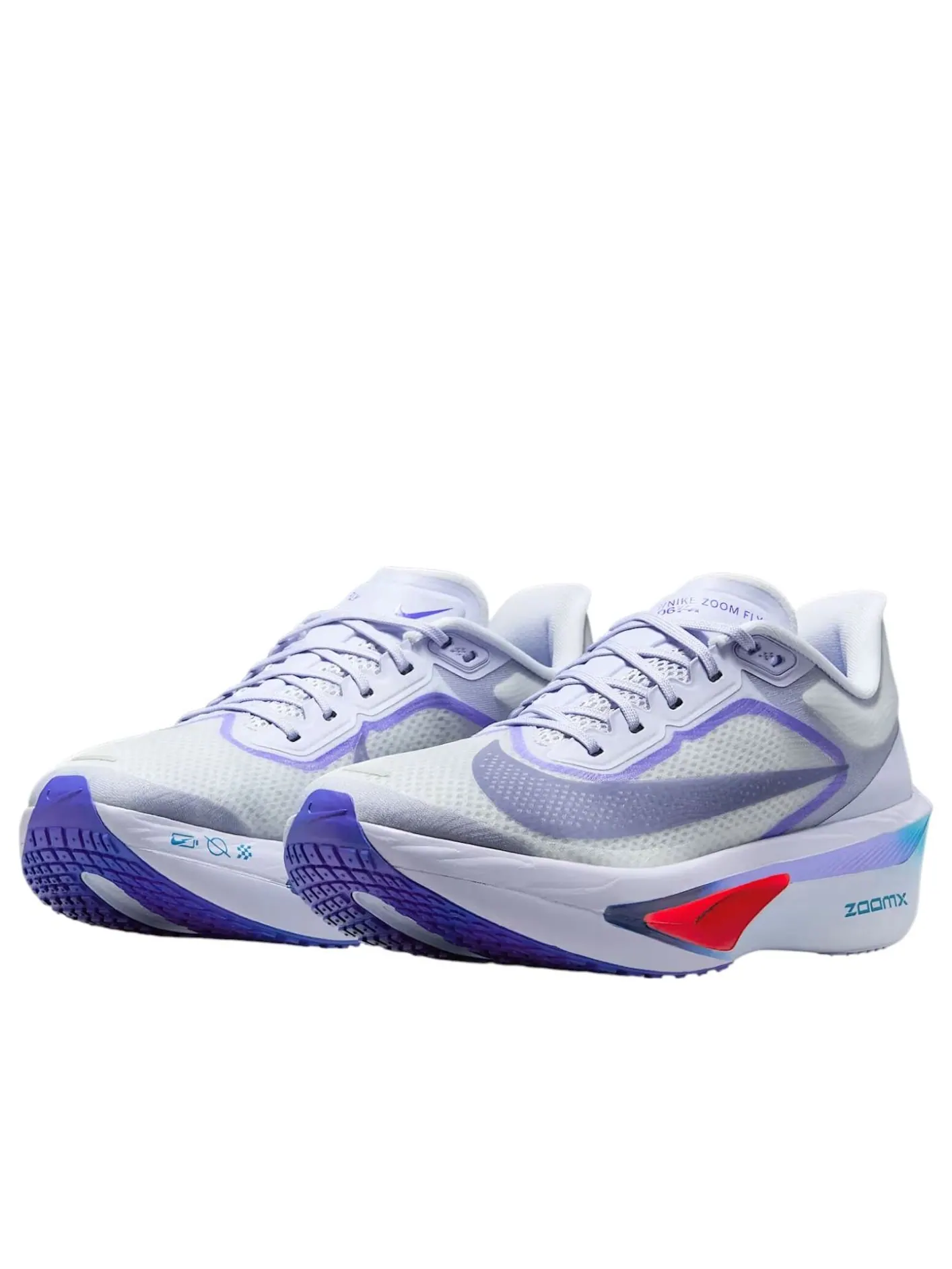 Кроссовки (WMNS) Nike Zoom Fly 6 'Football Grey Blue Lightning' — изображение 3 из 6, фиолетовый