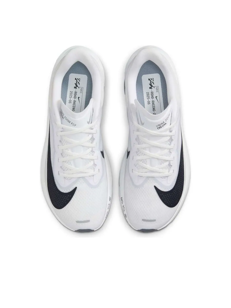 Кроссовки (WMNS) Nike Zoom Fly 6 'White Obsidian Mist' — изображение 4 из 6, белый