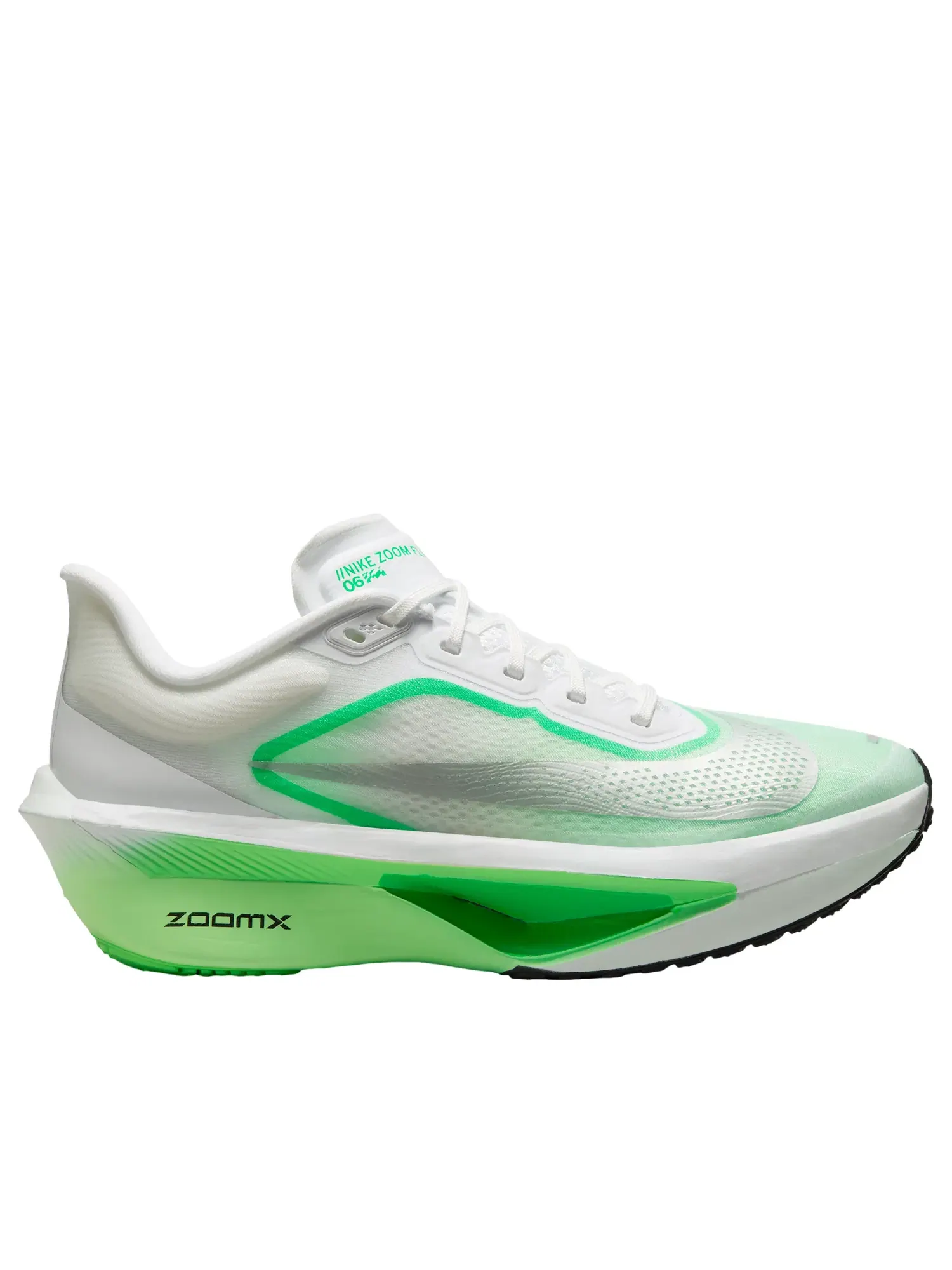 Женские кроссовки для бега с шнуровкой Zoom Fly 6 Nike — изображение 2 из 7, зеленый