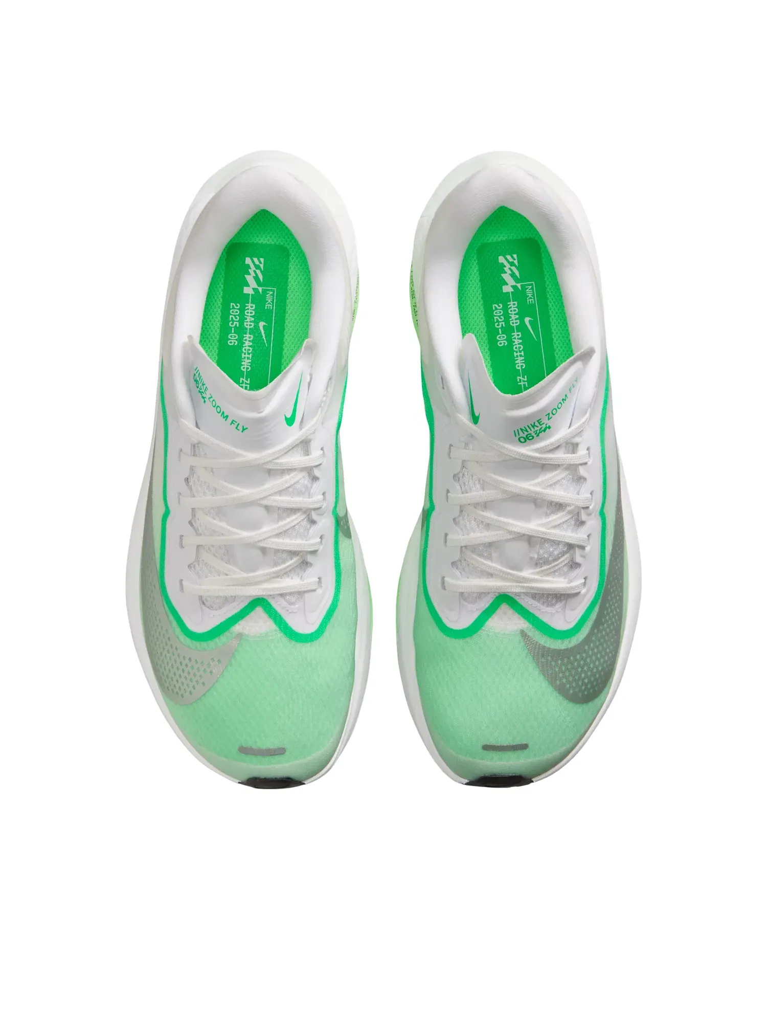 Женские кроссовки для бега с шнуровкой Zoom Fly 6 Nike — изображение 3 из 7, зеленый