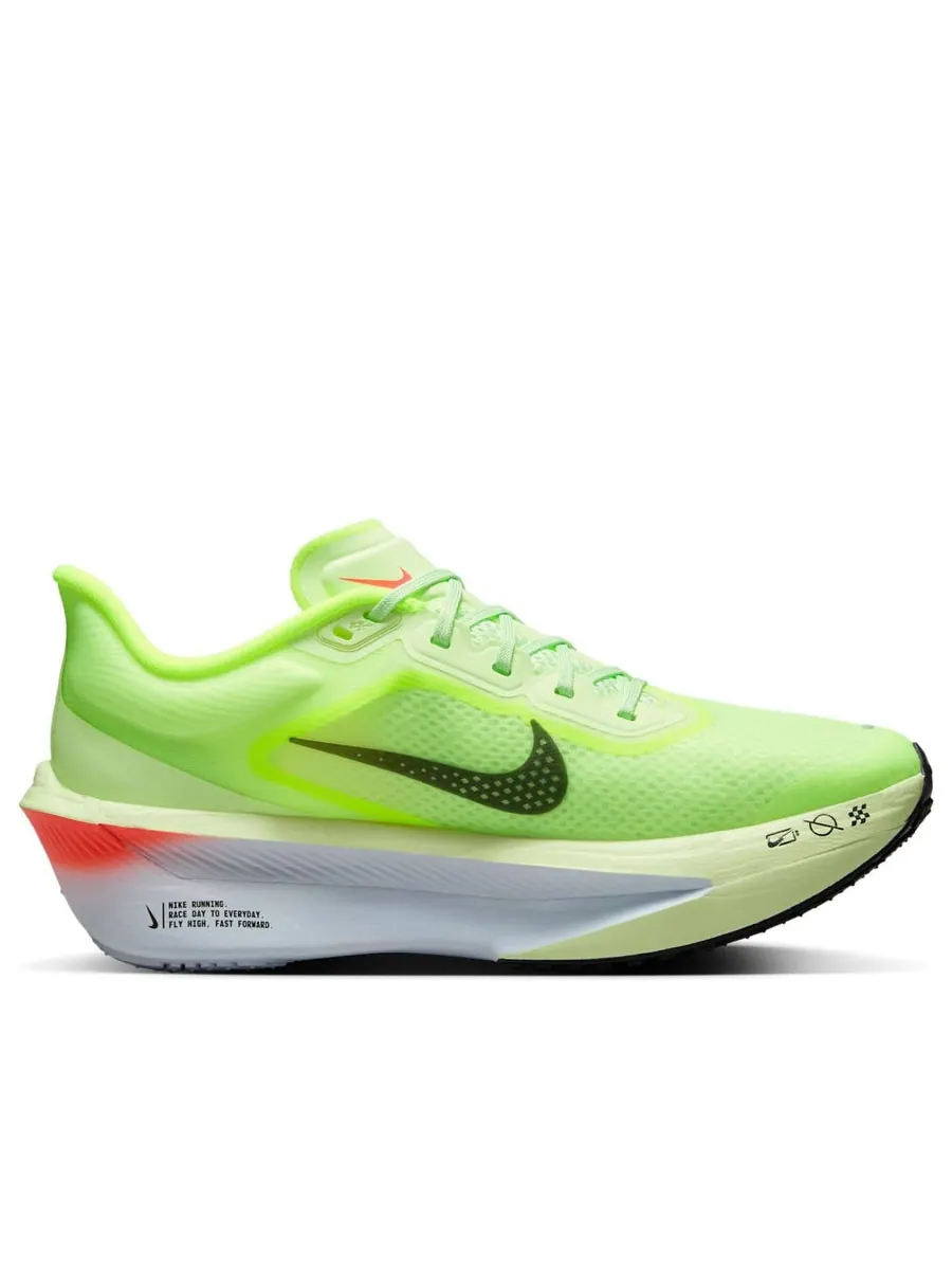 Кроссовки (WMNS) Nike Zoom Fly 6 'Barely Volt Blue Tint Hot Lava' — изображение 2 из 6, зеленый