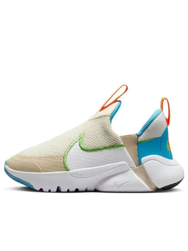 Кроссовки flex plus Nike — изображение 1 из 4, бежевый/зеленый