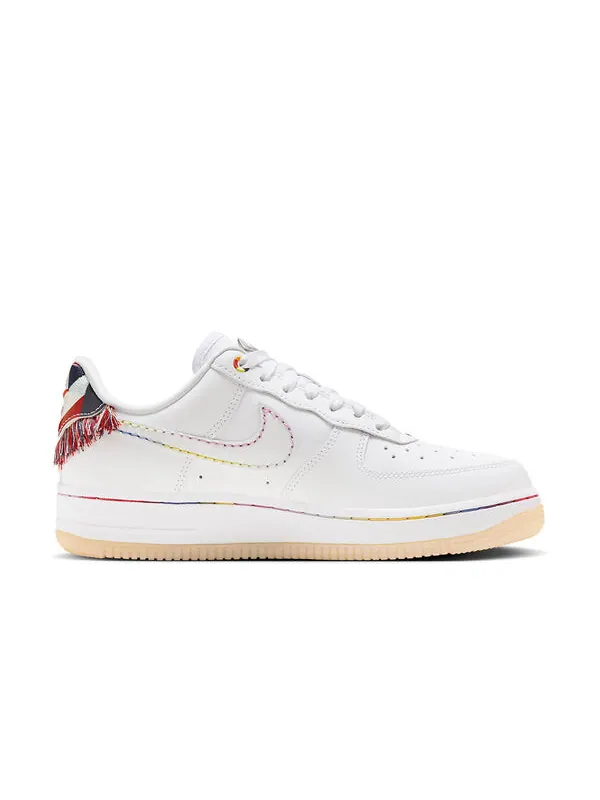Кроссовки air force 1 низкие Nike — изображение 2 из 4, белый/черный/красный
