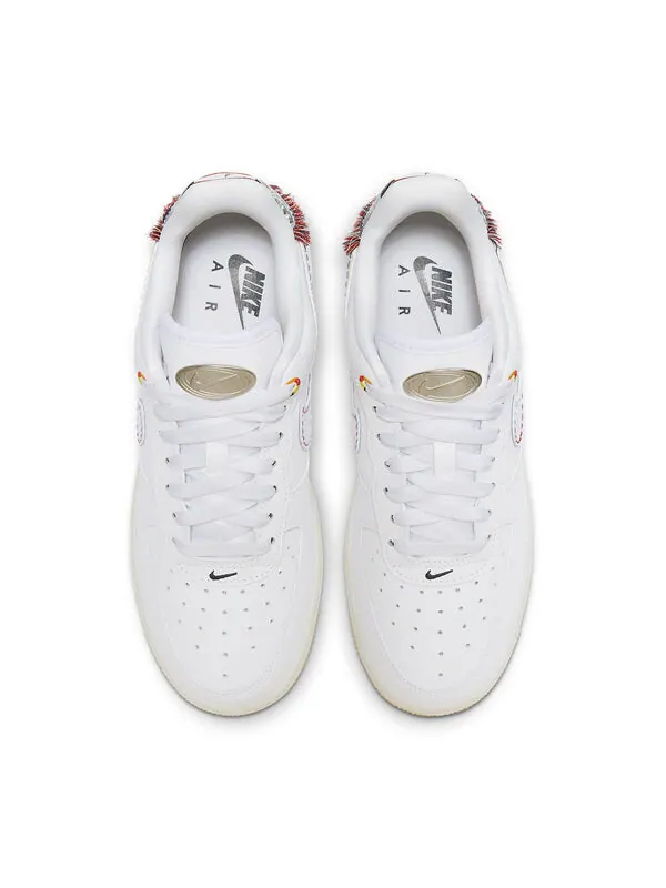 Кроссовки air force 1 низкие Nike — изображение 4 из 4, белый/черный/красный