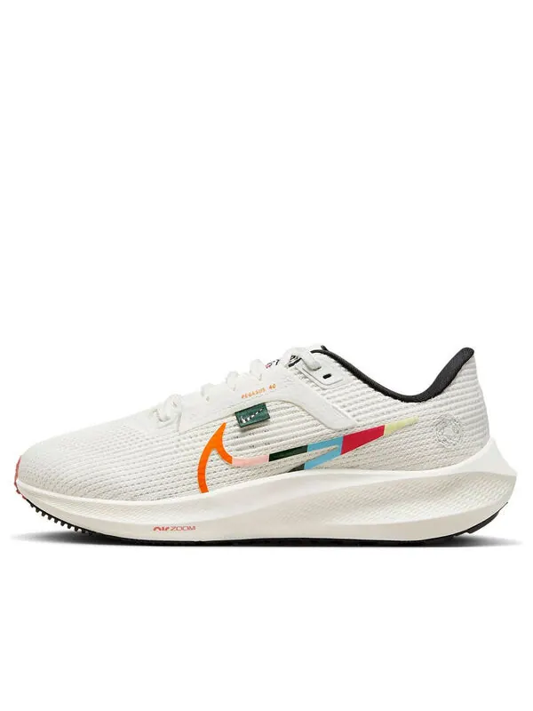 Кроссовки air zoom pegasus 40 Nike — изображение 1 из 4, белый/мульти