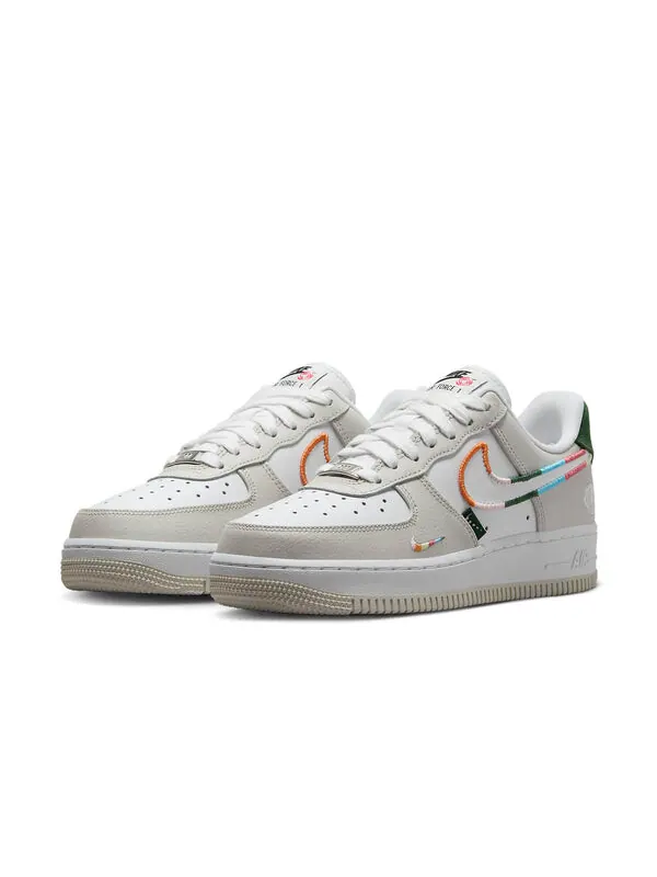 Кроссовки air force 1 низкие Nike — изображение 2 из 4, белый/белый-белый