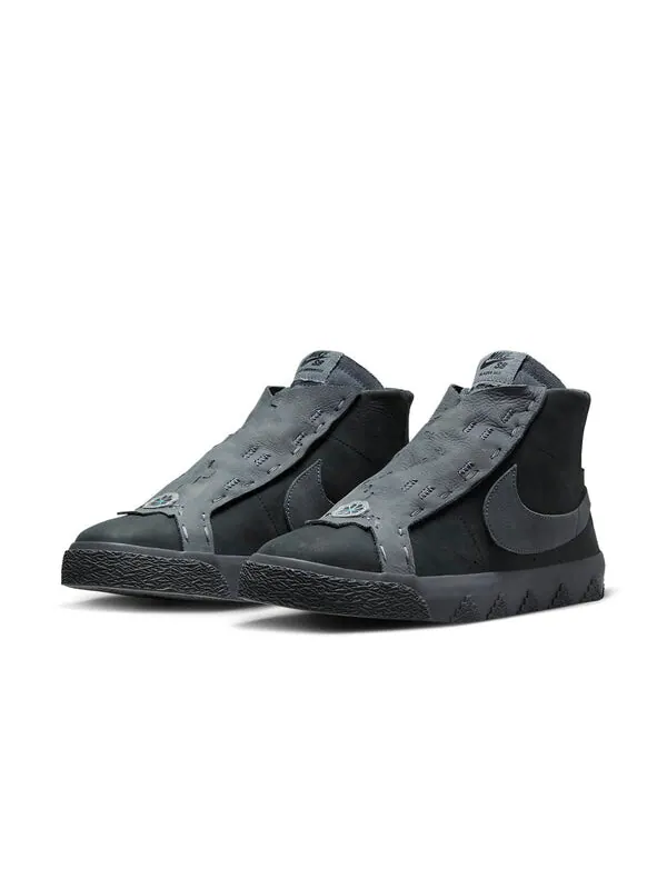 Кроссовки x di'orr greenwood sb blazer mid 'dark smoke grey' Nike — изображение 3 из 4, темный серый