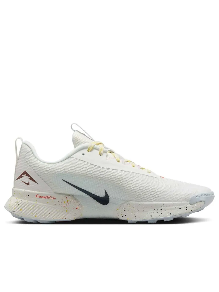 Кроссовки (WMNS) Nike Juniper Trail 3 'Summit White Armory Navy' — изображение 2 из 6, бежевый