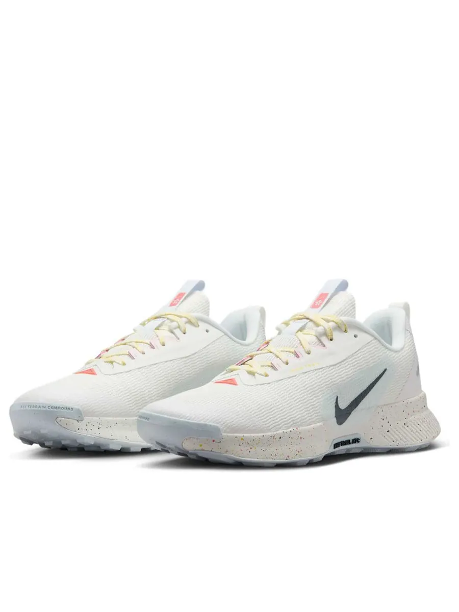 Кроссовки (WMNS) Nike Juniper Trail 3 'Summit White Armory Navy' — изображение 3 из 6, бежевый