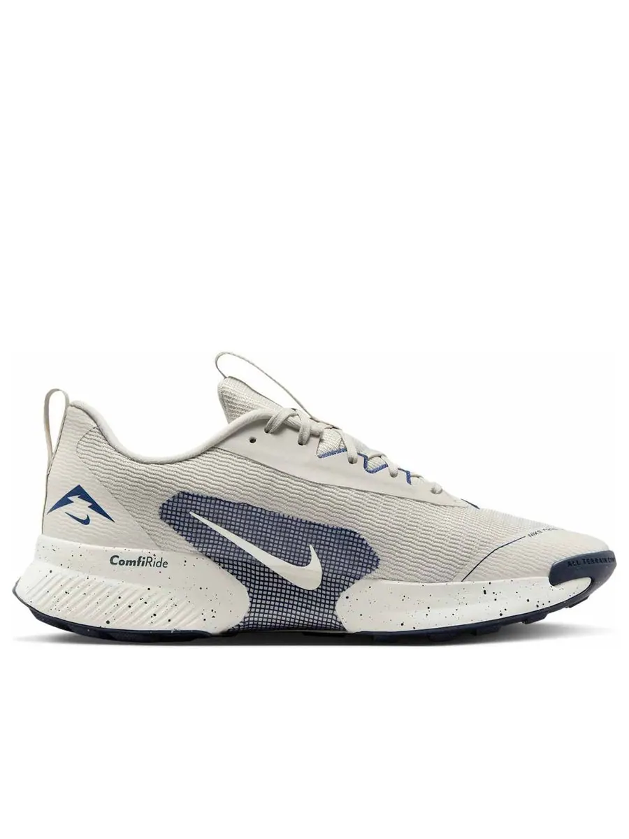 Кроссовки Nike Juniper Trail 3 'Light Bone Midnight Navy Summit White' — изображение 6 из 6, белый