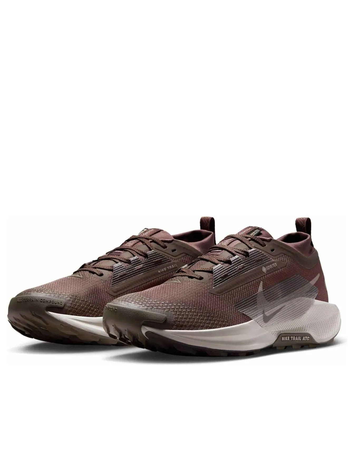 Кроссовки Nike React Pegasus Trail 5 Gore-Tex 'Ironstone Velvet Brown' — изображение 4 из 6, коричневый