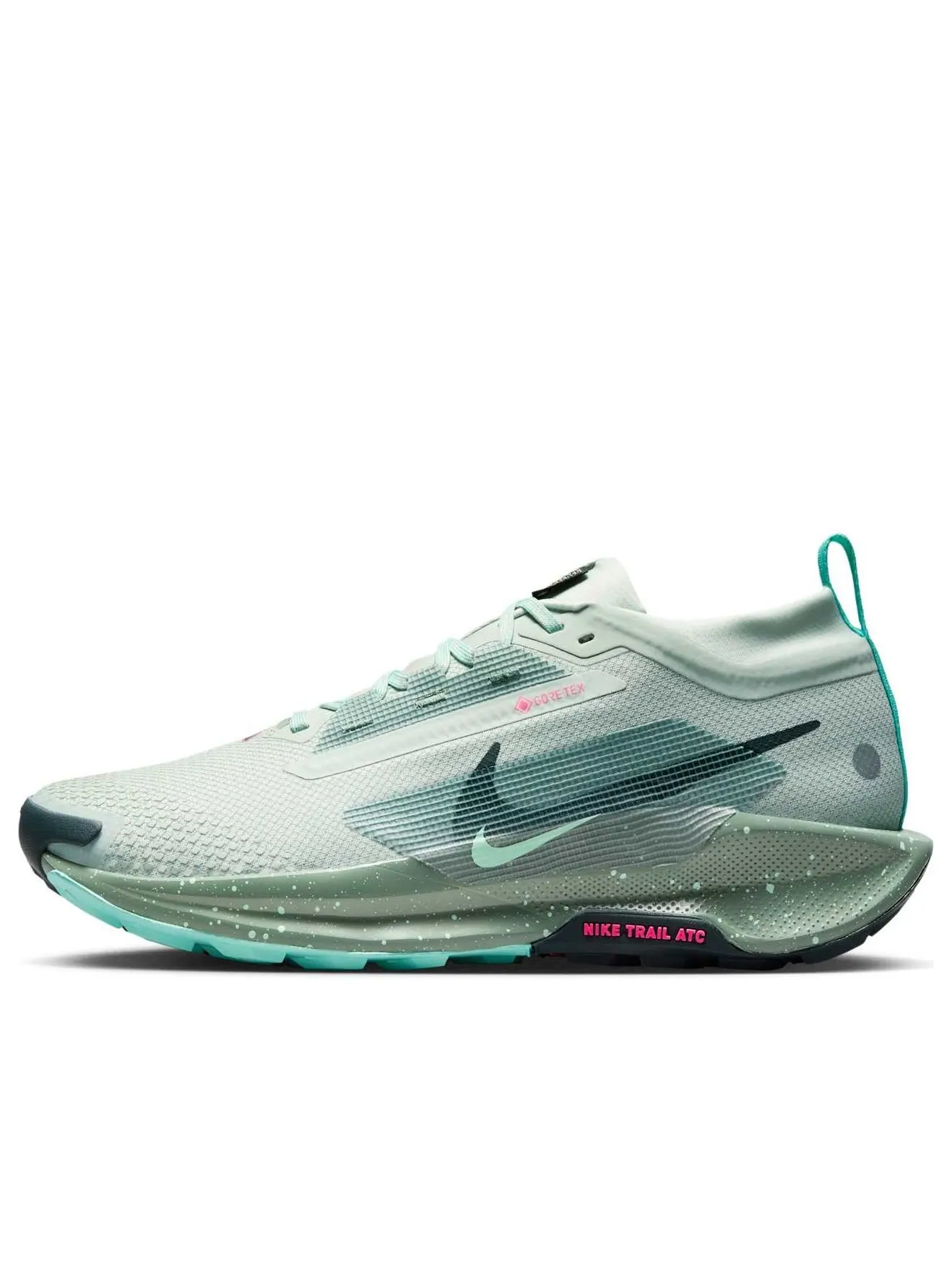 Кроссовки Nike React Pegasus Trail 5 Gore-Tex 'Clay Green Mint Foam' — изображение 1 из 6, зеленый