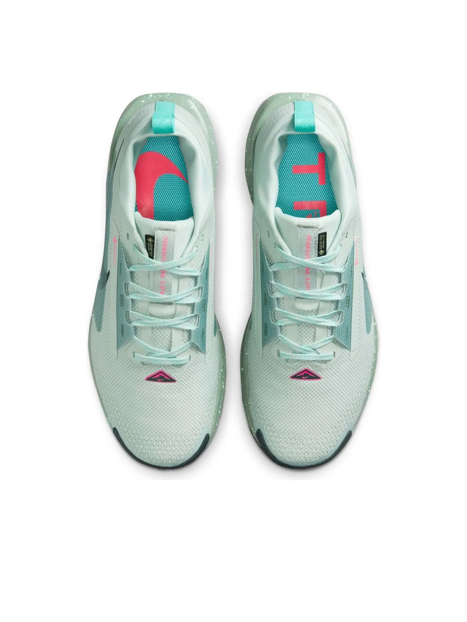 Кроссовки Nike React Pegasus Trail 5 Gore-Tex 'Clay Green Mint Foam' — изображение 4 из 6, зеленый