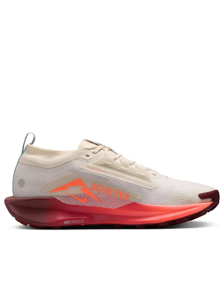 Кроссовки Nike React Pegasus Trail 5 Gore-Tex 'Sail Glacier Blue Dark Team Red Hyper Crimson' — изображение 6 из 6, оранжевый