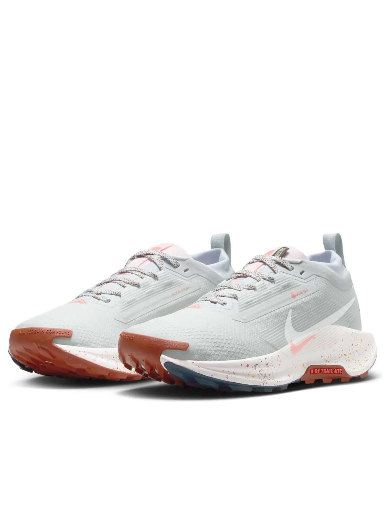 Кроссовки (WMNS) Nike Pegasus Trail 5 Gore-Tex 'Pure Platinum Football Grey' — изображение 4 из 6, серый