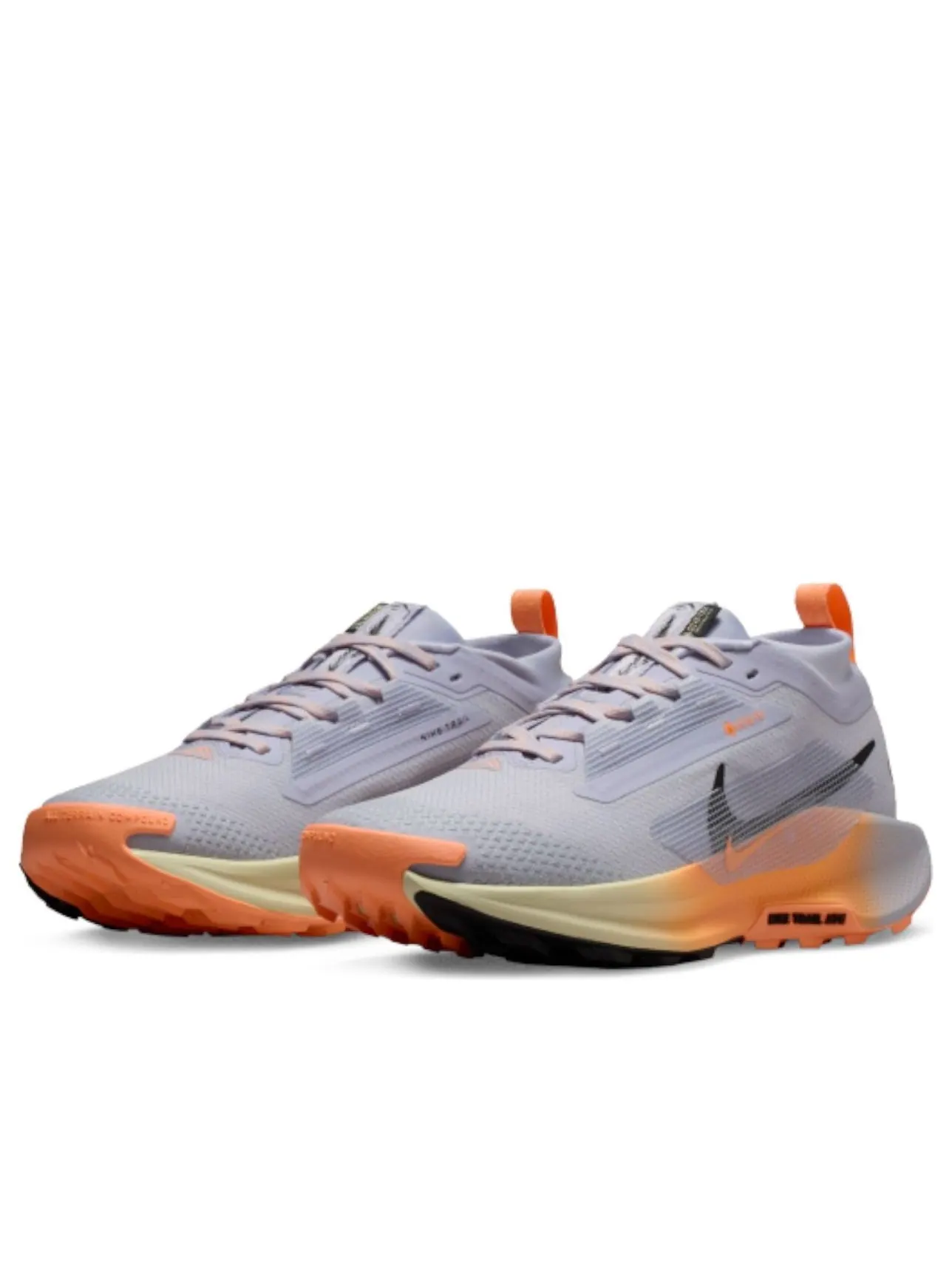 Кроссовки (WMNS) Nike Pegasus Trail 5 Gore-Tex 'Ghost Black Orange Pulse' — изображение 2 из 5, белый