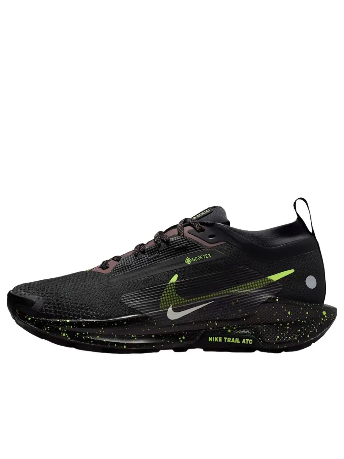 (WMNS) Nike React Pegasus Trail 5 Gore-Tex 'Black Phantom Volt Ice' — изображение 1 из 6, черный