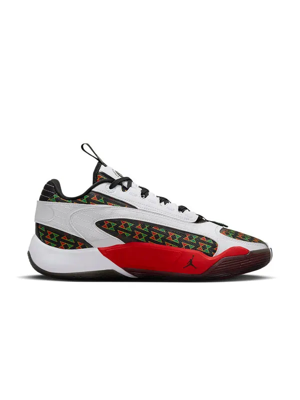 Кроссовки Лука 2 Air Jordan — изображение 2 из 4, белый/черный/красный
