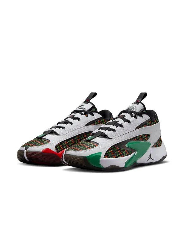 Кроссовки Лука 2 Air Jordan — изображение 3 из 4, белый/черный/красный