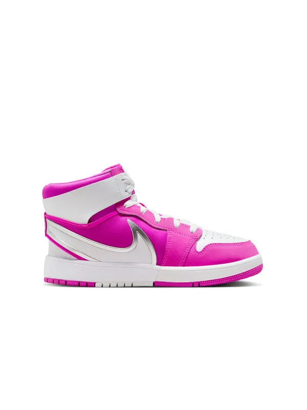 Кроссовки 1 средний rm easyon Air Jordan — изображение 2 из 4, розовый/белый/белый