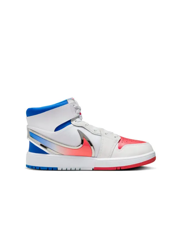 Кроссовки 1 средний rm easyon Air Jordan — изображение 2 из 4, белый/синий/красный