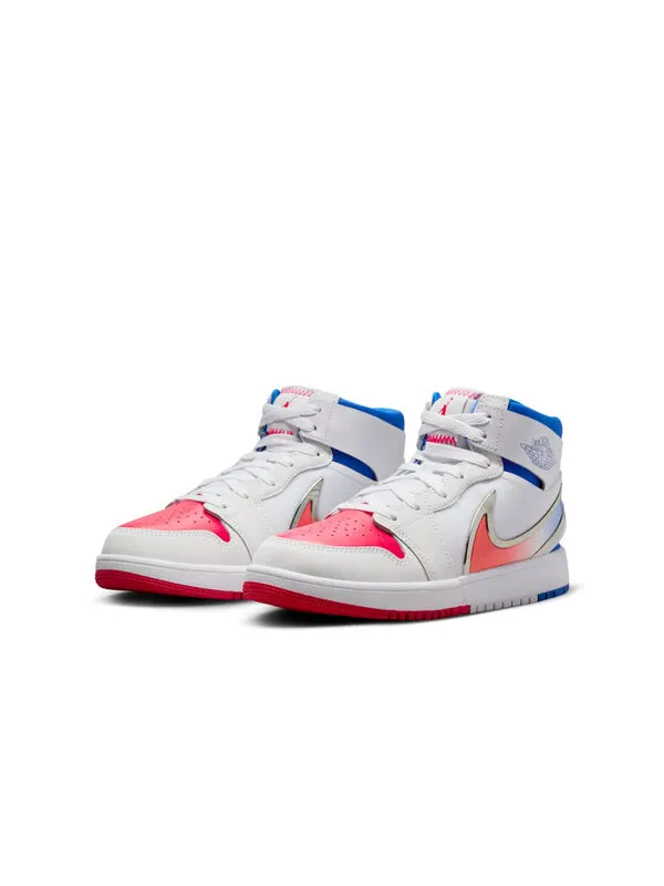 Кроссовки 1 средний rm easyon Air Jordan — изображение 3 из 4, белый/синий/красный