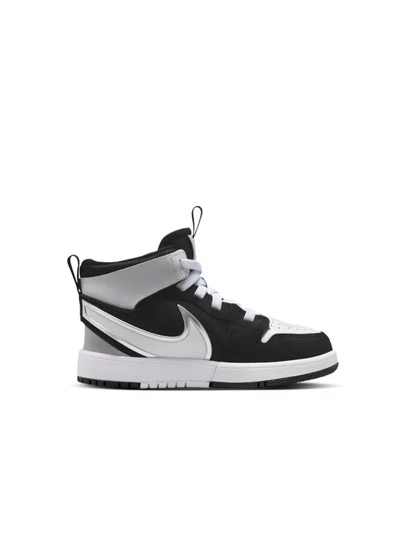 Кроссовки 1 mid rm easyon 'black white' Air Jordan — изображение 2 из 4, черный/белый