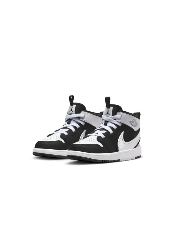 Кроссовки 1 mid rm easyon 'black white' Air Jordan — изображение 3 из 4, черный/белый