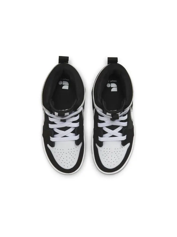 Кроссовки 1 mid rm easyon 'black white' Air Jordan — изображение 4 из 4, черный/белый