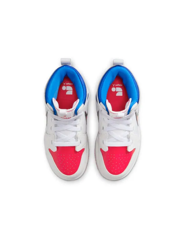 Кроссовки 1 средний rm easyon Air Jordan — изображение 3 из 4, белый