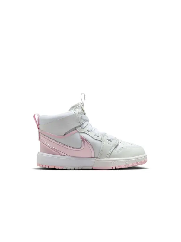 Кроссовки 1 mid rm easyon 'white pink' Air Jordan — изображение 2 из 4, белый/красный/розовый