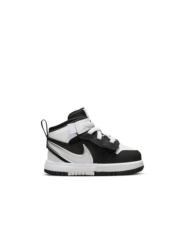 Кроссовки 1 mid rm easyon 'black white' Air Jordan — изображение 2 из 4, черный/белый