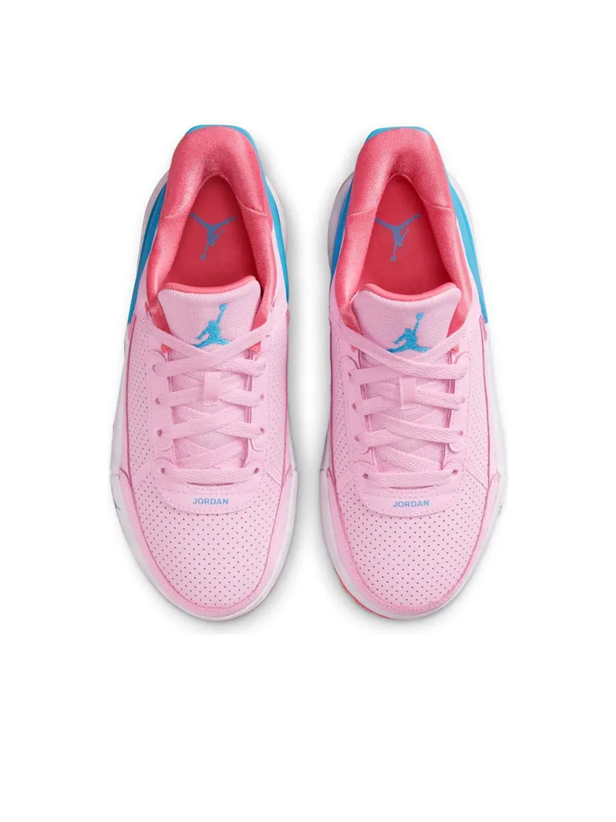 Кроссовки (GS) Air Jordan Day1 EO 'Pink Foam Blue Lightning' — изображение 4 из 6, розовый
