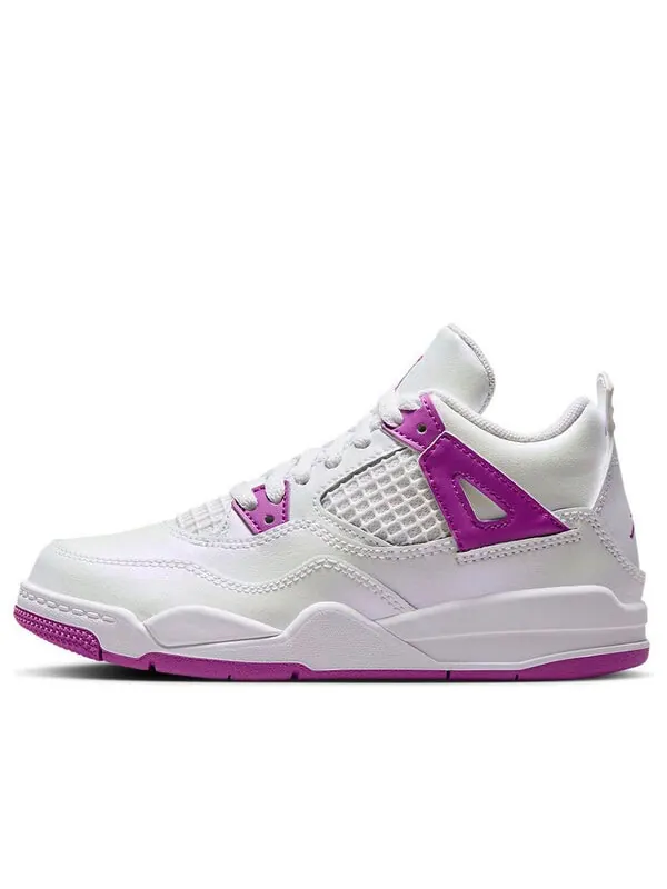 Кроссовки 4 ретро Air Jordan — изображение 1 из 4, белый/фиолетовый