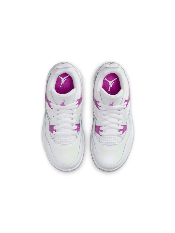 Кроссовки 4 ретро Air Jordan — изображение 3 из 4, белый/фиолетовый