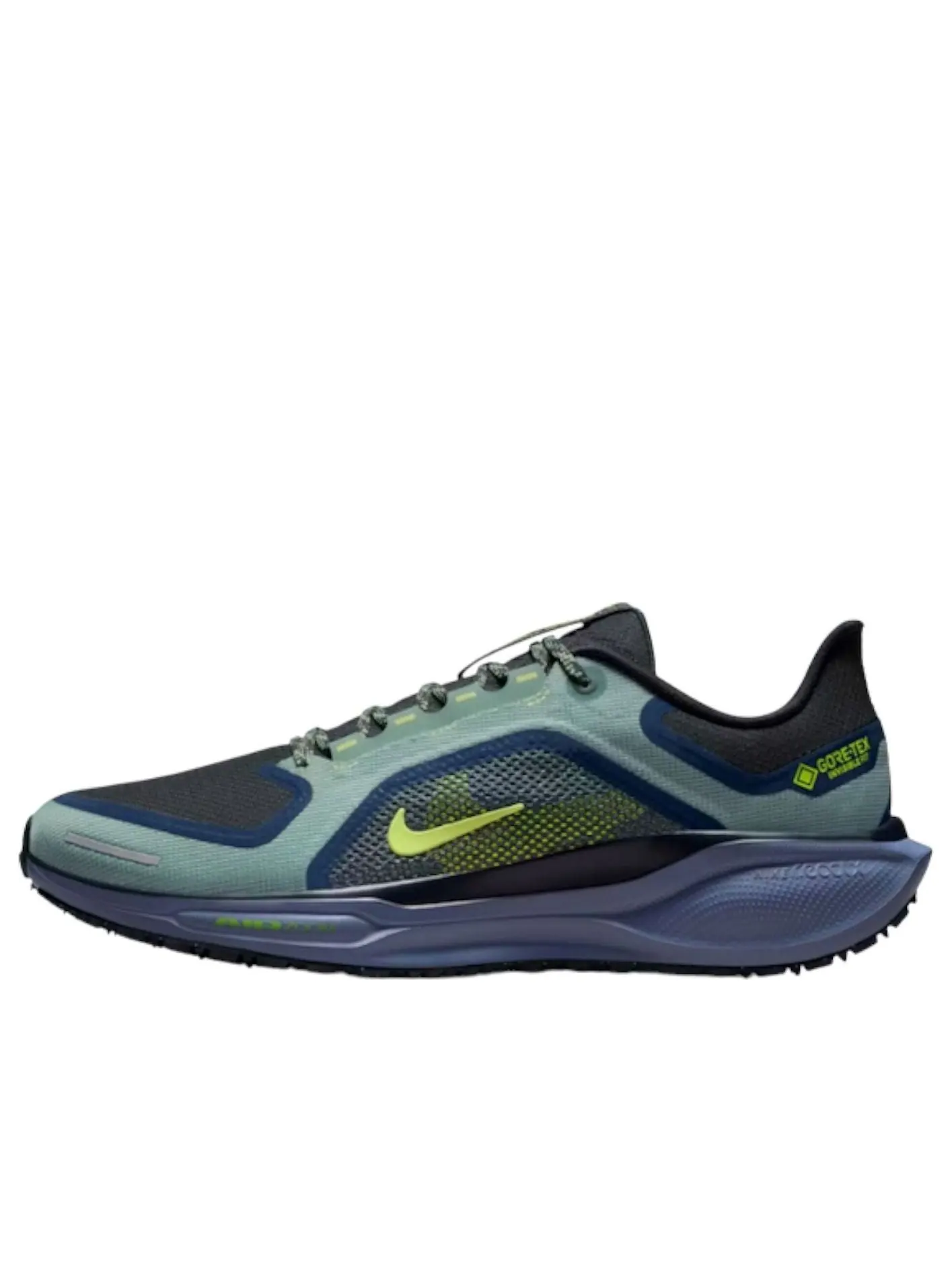 Кроссовки Nike Air Zoom Pegasus 41 Gore-Tex 'Cannon Obsidian Seaweed Volt' — изображение 1 из 2, зеленый