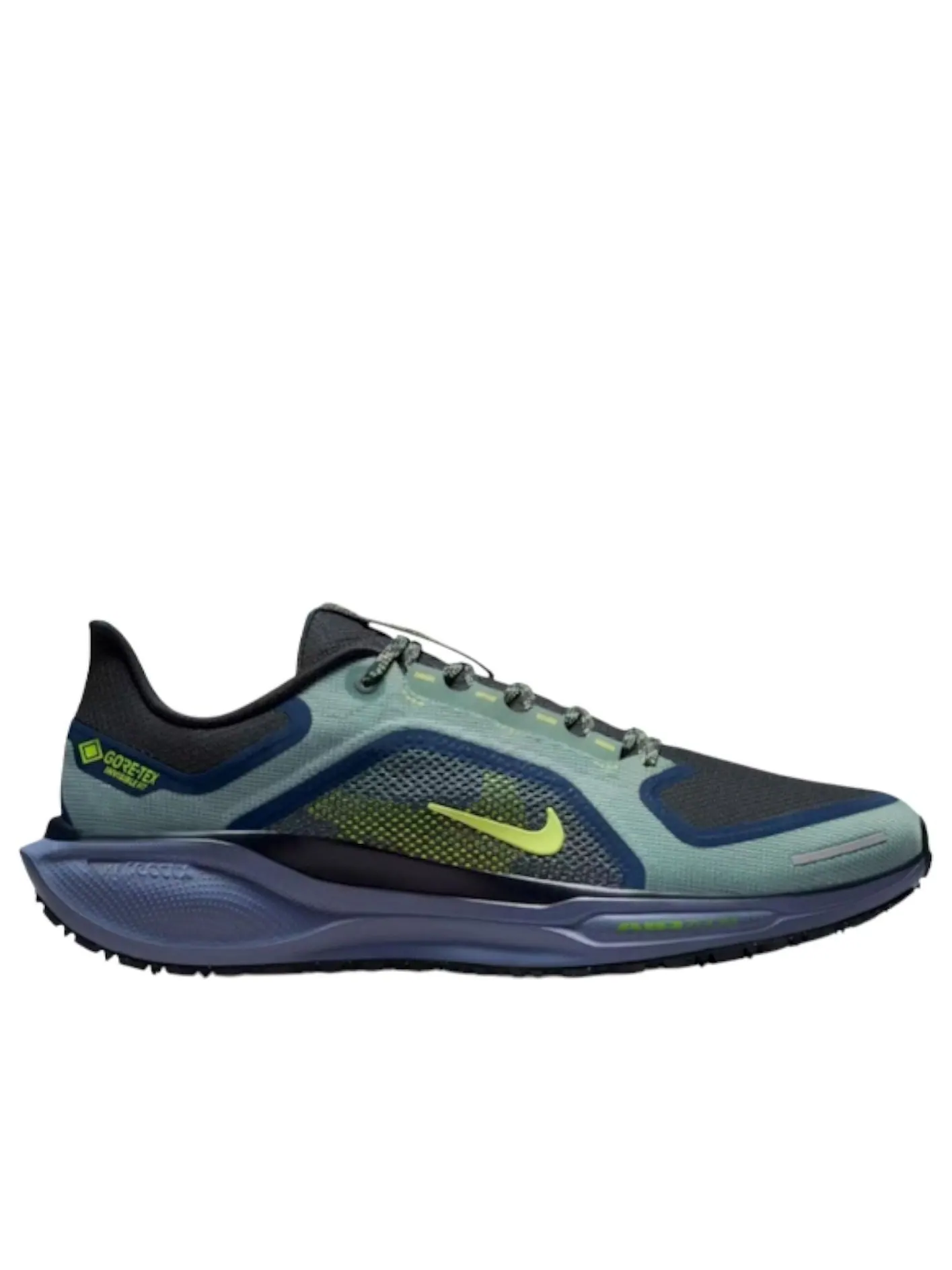 Кроссовки Nike Air Zoom Pegasus 41 Gore-Tex 'Cannon Obsidian Seaweed Volt' — изображение 2 из 2, зеленый