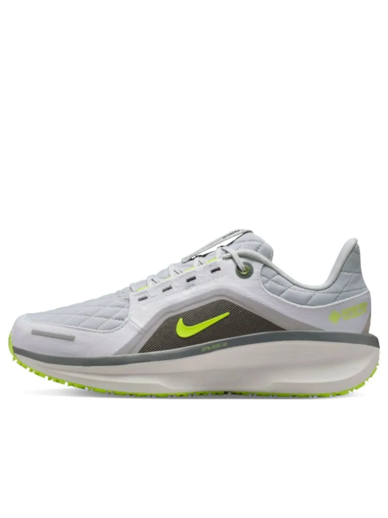 Кроссовки Nike Winflo 11 Gore-Tex 'Light Smoke Gray Bright Yellow' — изображение 1 из 5, серый
