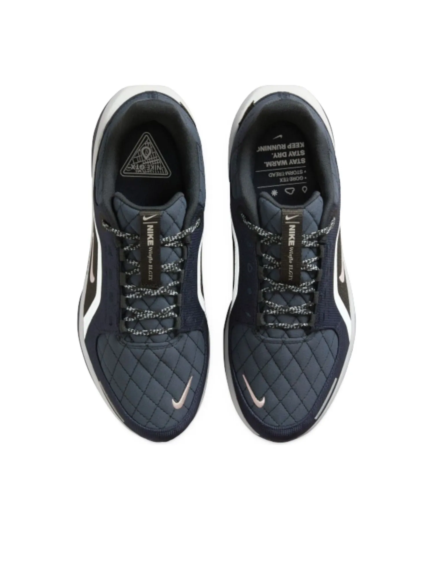 Кроссовки (WMNS) Nike Winflo 11 Gore-Tex 'Dark Obsidian' — изображение 3 из 5, черный