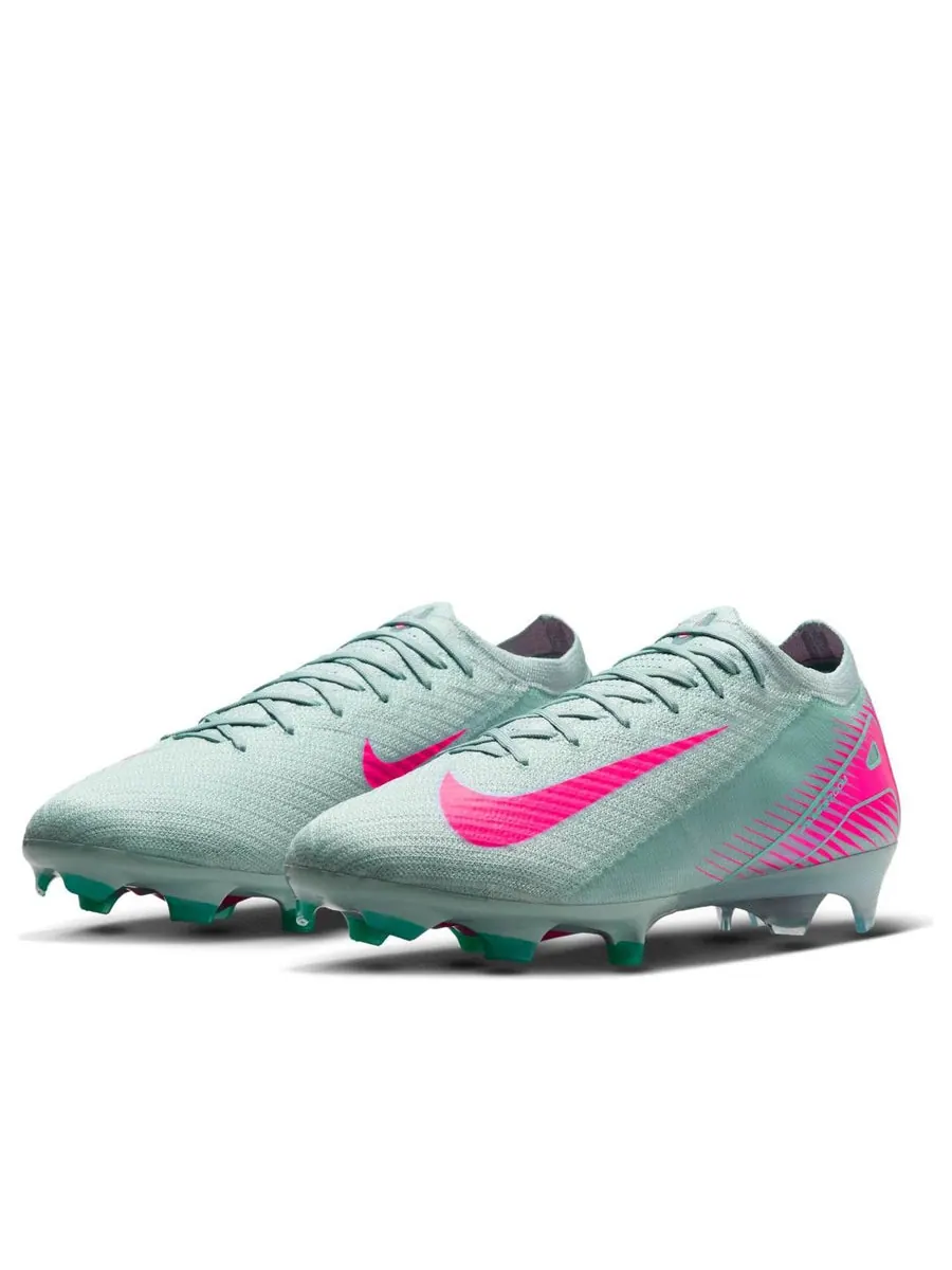 Кроссовки Nike Mercurial Vapor 16 Elite FG 'Ocean Cube Pink Blast' — изображение 3 из 6, бирюзовый