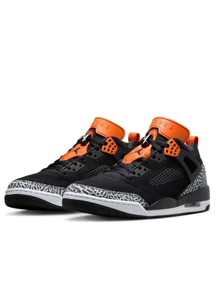 Кроссовки Air Jordan Spizike Low 'Safari Black Starfish' — изображение 3 из 6, черный