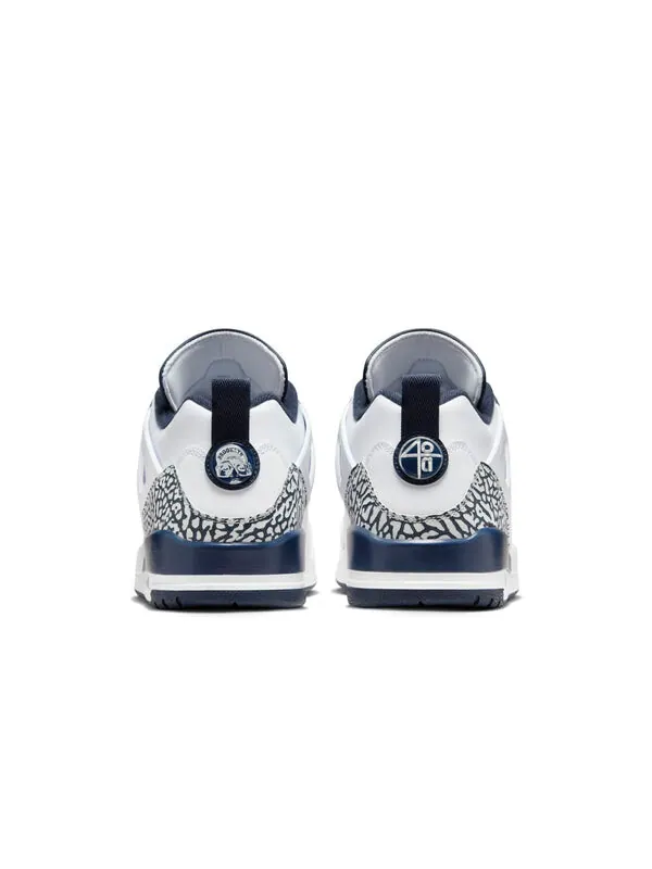 Кроссовки spizike низкие Air Jordan — изображение 3 из 4, белый//платиновый