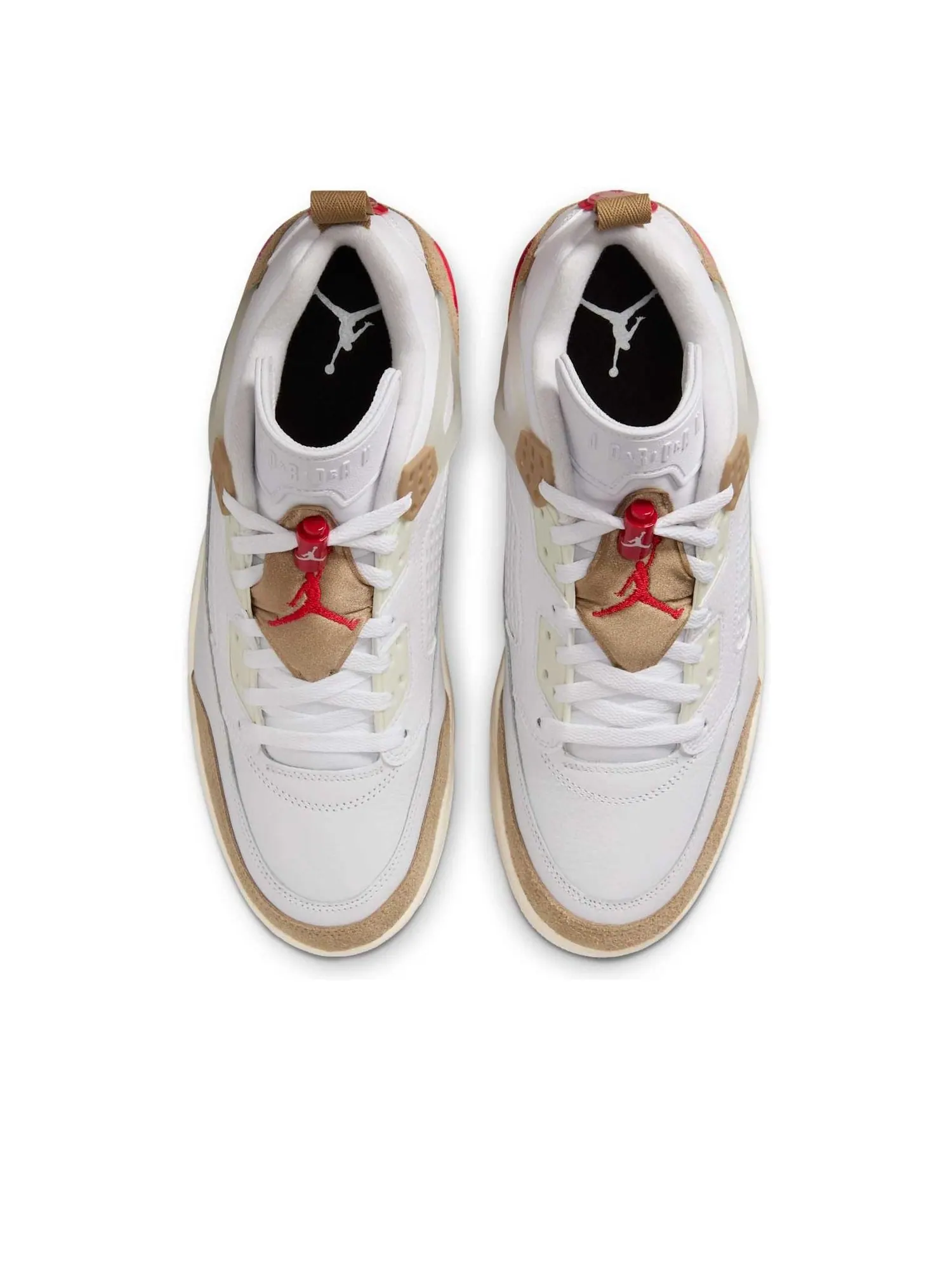 Кроссовки Air Jordan Spizike Low 'White Desert Camo' — изображение 2 из 6, белый