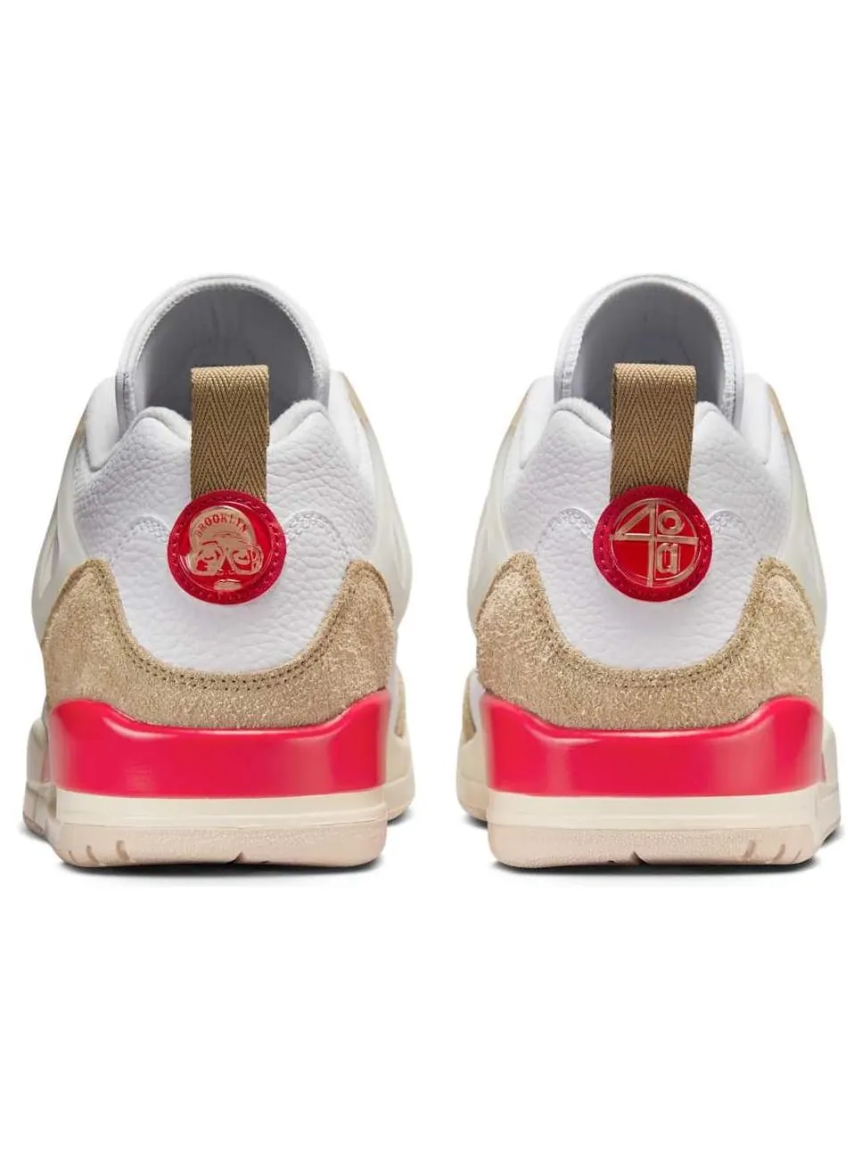 Кроссовки Air Jordan Spizike Low 'White Desert Camo' — изображение 3 из 6, белый