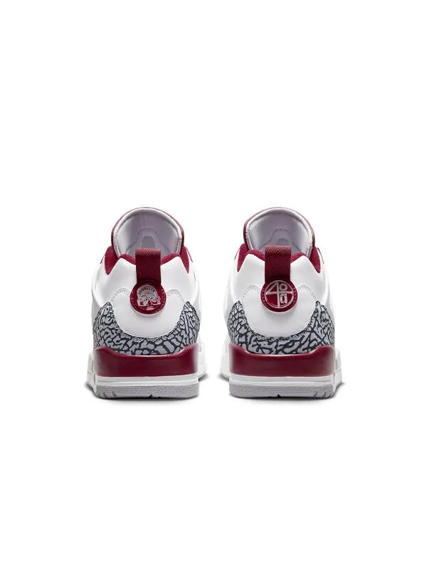 Кроссовки spizike низкие Air Jordan — изображение 3 из 4, белый/красный/серый