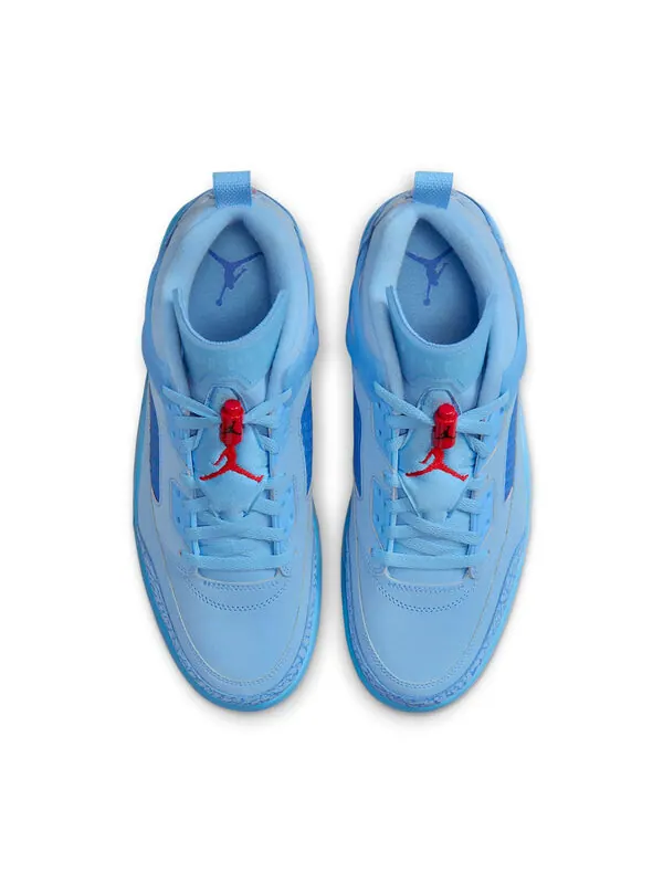 Кроссовки spizike низкие Air Jordan — изображение 2 из 4, синий/синий/красный