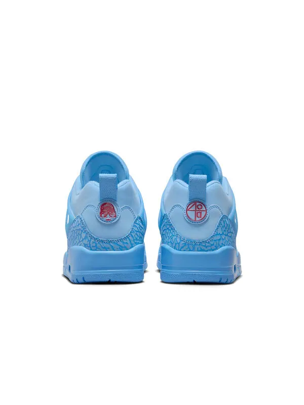 Кроссовки spizike низкие Air Jordan — изображение 3 из 4, синий/синий/красный