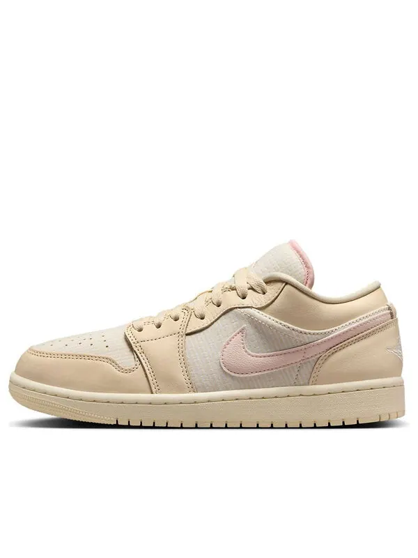 Кроссовки 1 low se 'linen legend pink' Air Jordan — изображение 1 из 4, розовый