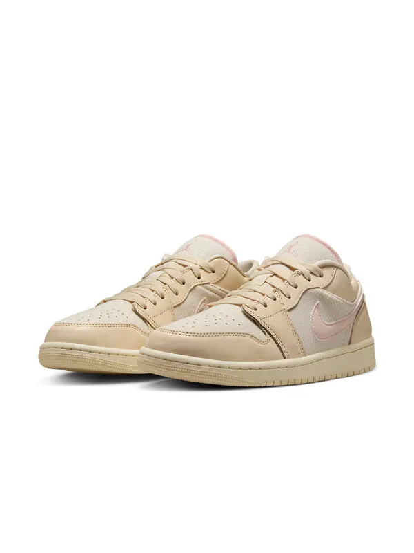 Кроссовки 1 low se 'linen legend pink' Air Jordan — изображение 3 из 4, розовый